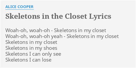 Yuri Gal – Skeletons In The Closet Lyrics 